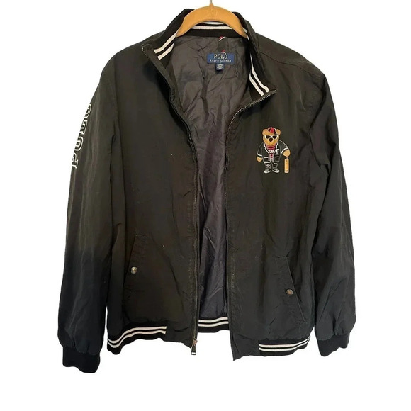 Polo Ralph Lauren punk bear RARE Jacket Size XL18/20 - Picture 1 of 15